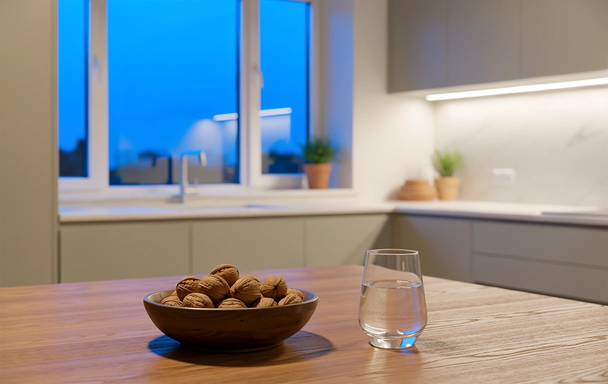 Mirna kuhinja u sumrak